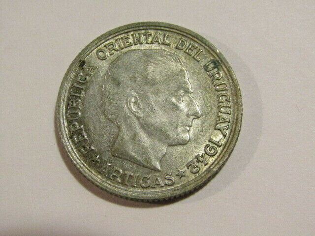 Read more about the article Uruguay 1942-SO 1 Peso Silver Coin