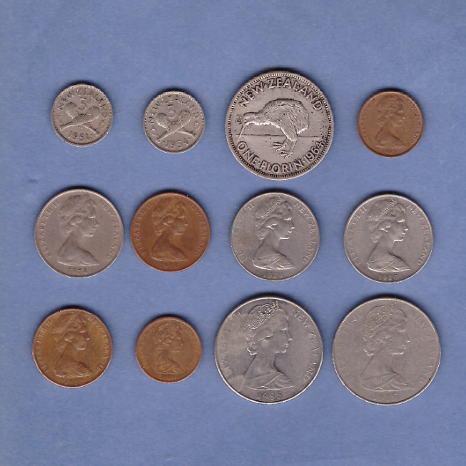Read more about the article New Zealand – Coin Collection Lot – World/Foreign/Oceania