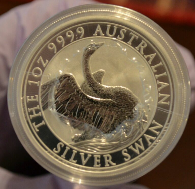 Read more about the article 2020 Australia 1 oz Silver Swan BU