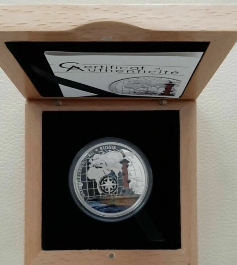 Read more about the article Benin Silver Coin 1000 Francs 2012 Saint-Petersbourg+Certificate+Box