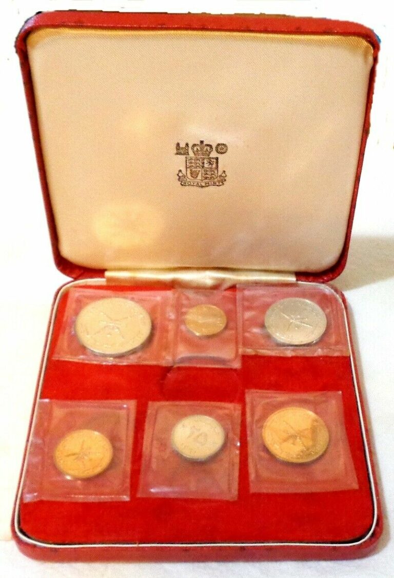 Read more about the article Muscat and Oman 1970 Proof Set  6-Coins  KM# PS3