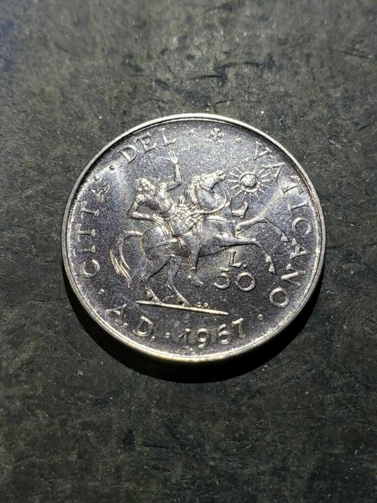 Read more about the article 1967 Vatican City 50 Lire Coin
