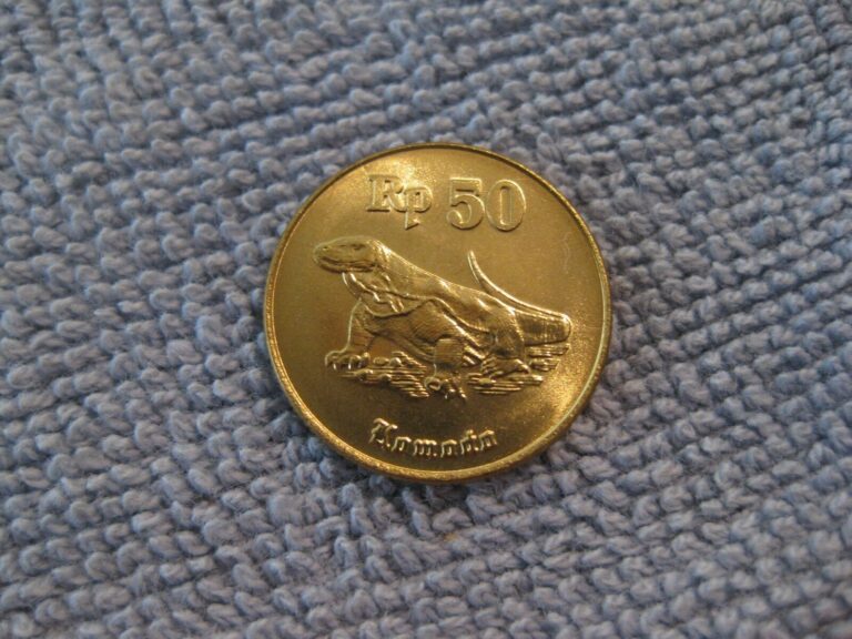 Read more about the article 1998  Indonesia coin 50 R   Komodo dragon  sweet classic coin uncirculated