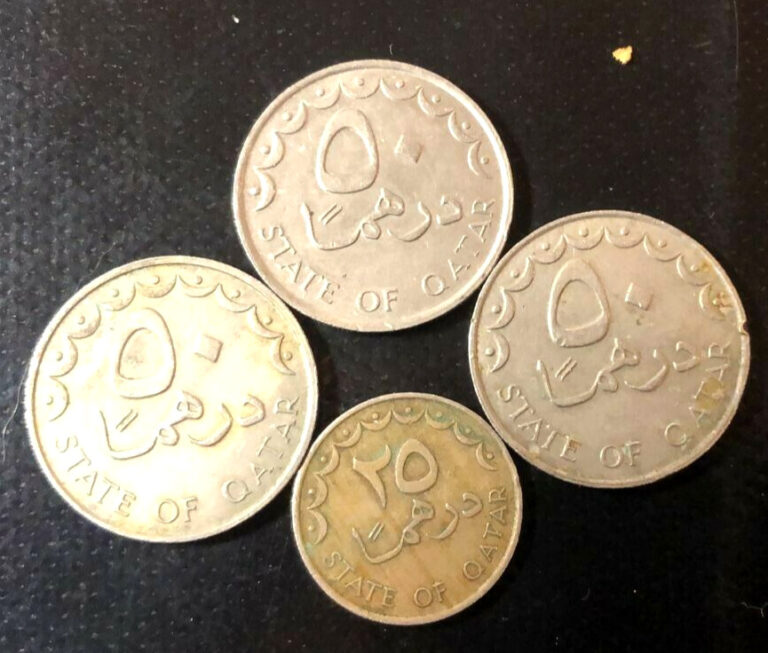 Read more about the article Qatar 1973 – 1978 4 Coins (Combine Shipping)