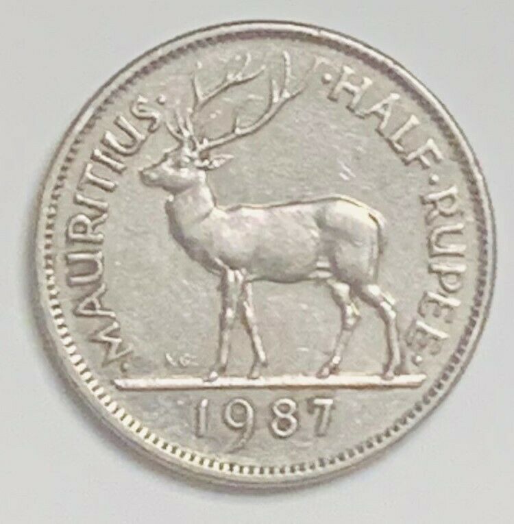 Read more about the article 1987 Mauritius 1/2 Rupee KM# 54 Circulated Condition 