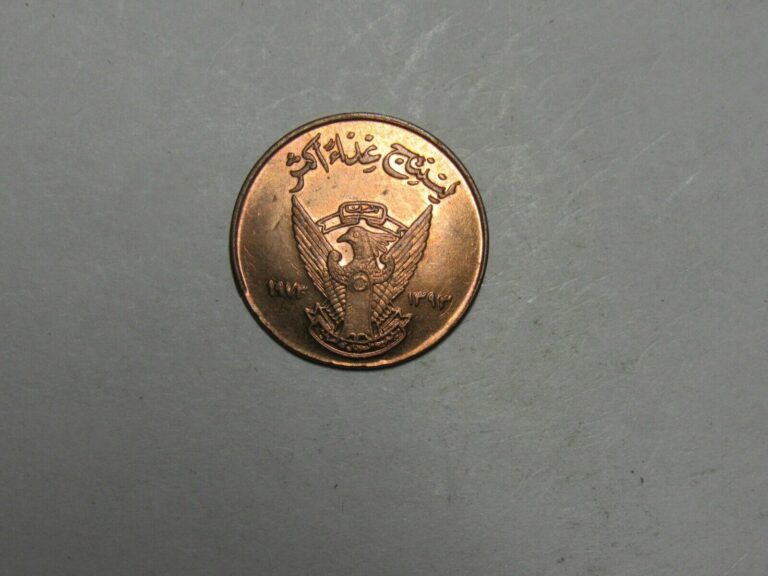 Read more about the article Old Sudan Coin – 1973 5 Milliemes – Circulated