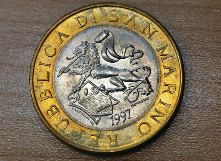Read more about the article 1997 San Marino 1000 Lire Bi-Metallic