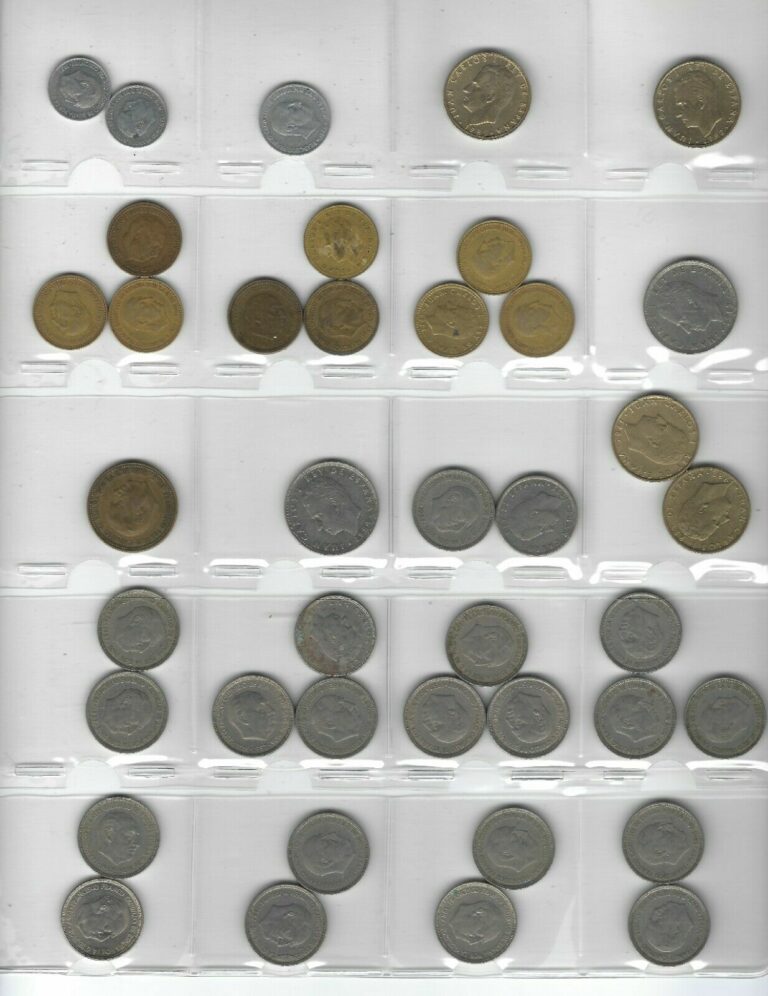 Read more about the article Spain Lot 40 Spanish Coins Old Vintage Coin Collection