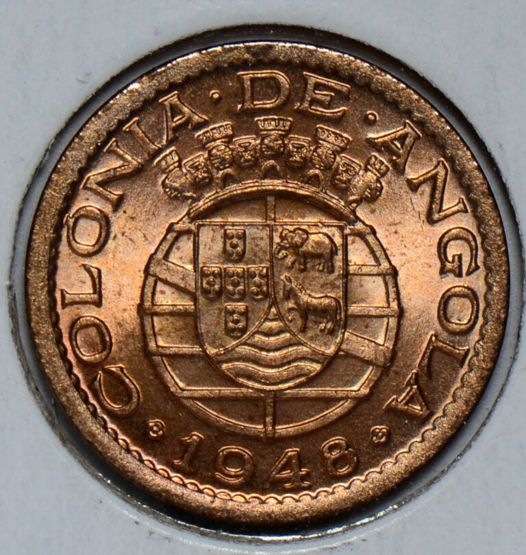 Read more about the article Angola 1948  20 Centavos  red UNC A0063 combine shipping