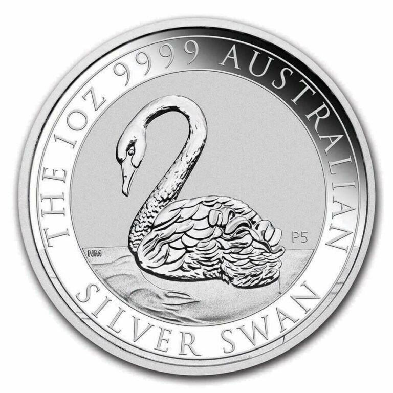 Read more about the article 2021 Australia 1 oz Silver Swan BU