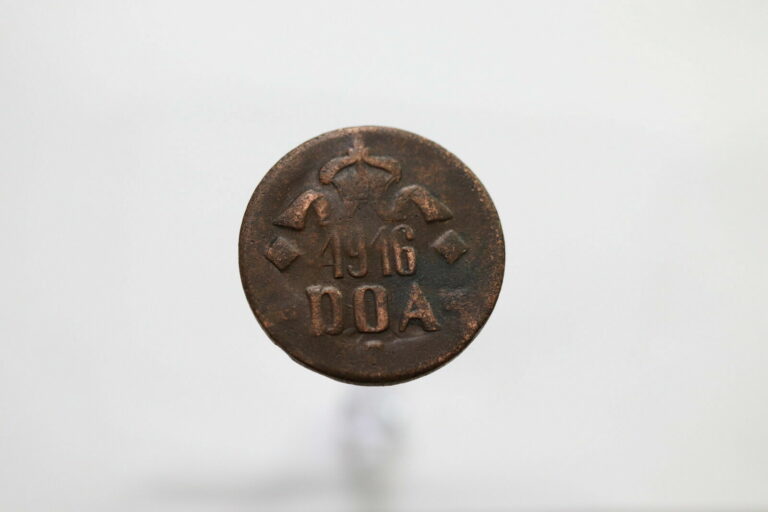 Read more about the article German East Africa 1916 – 20 Heller – Tabora Emergency Coin B11 #HZ173