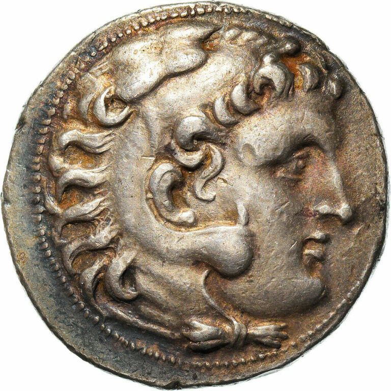 Read more about the article [#970717] Coin  Kingdom of Macedonia  Alexander III  Tetradrachm  245-215 BC