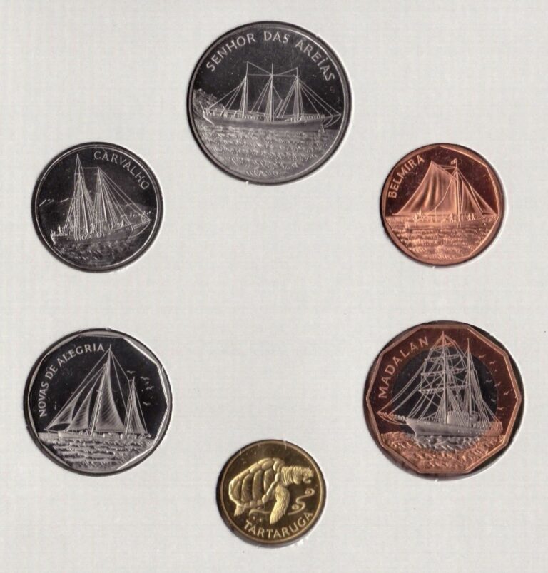 Read more about the article CAPE CABO VERDE OFFICIAL MINT SET 6 DIF UNC COINS 1 – 100 ESCUDOS 1994 YEAR SHIP