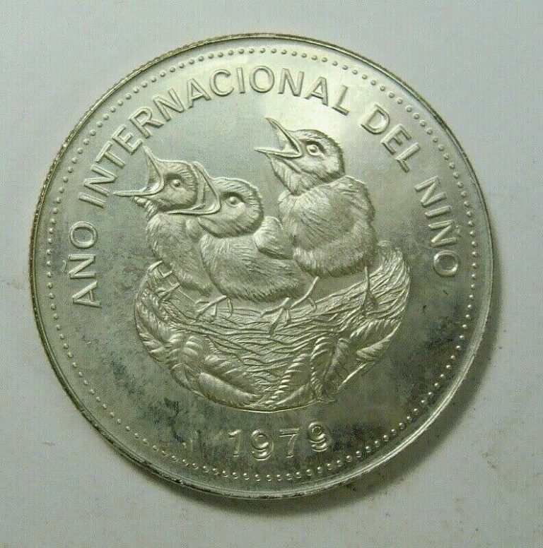 Read more about the article 1979 Costa Rica 100 Colones Birds Year of Child SILVER BU COIN