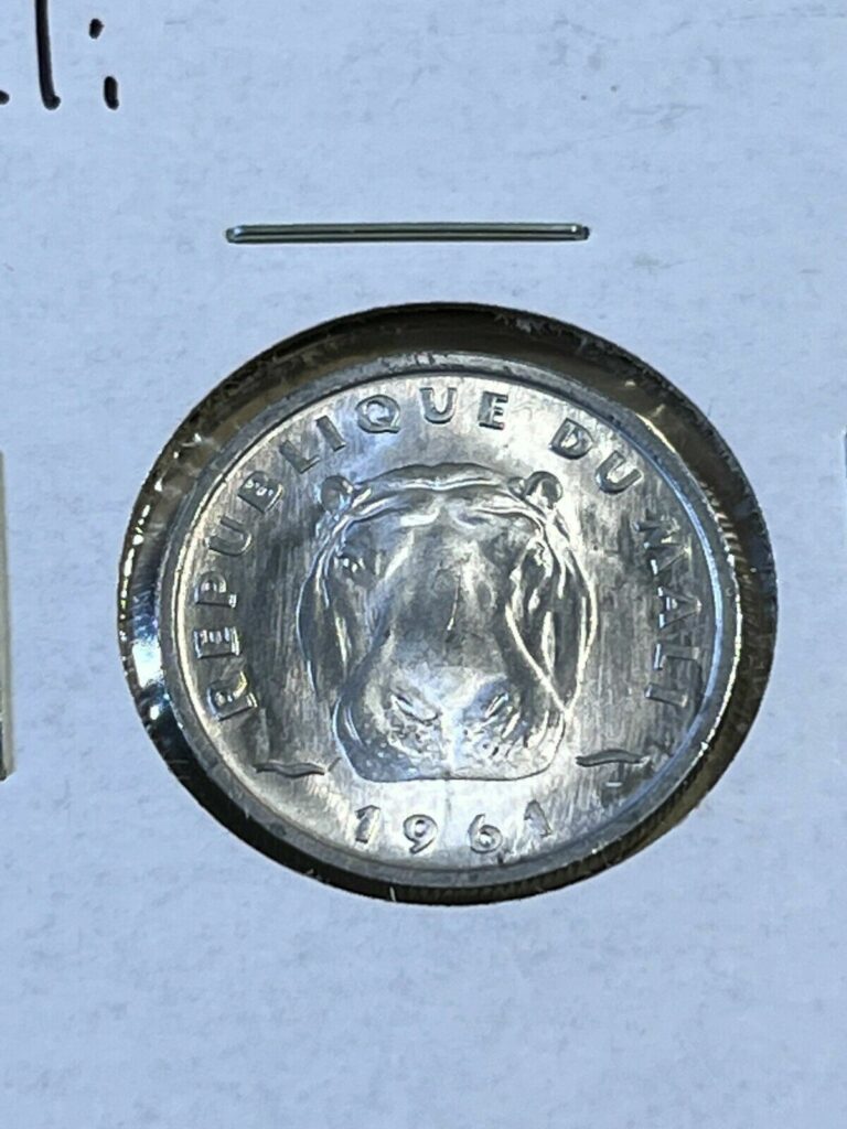 Read more about the article 1961 Mali 5 Francs Aluminum Coin!!