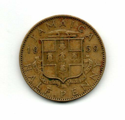 Read more about the article 1959 JAMAICA HALF PENNY CIRCULATED COIN #FC677 FREE SandH TOO!