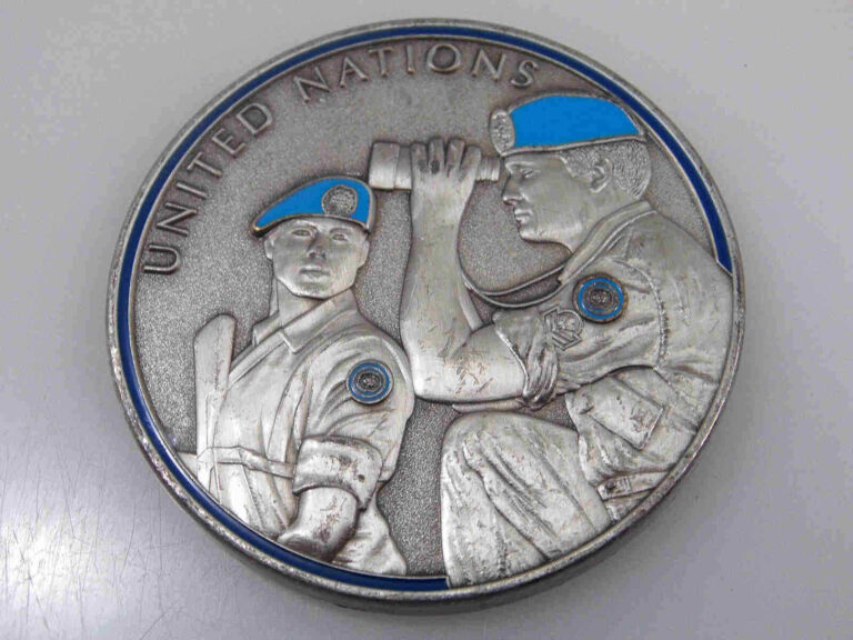 Read more about the article UNITED NATIONS MISSION IN SOUTH SUDAN UNMISS CHALLENGE COIN