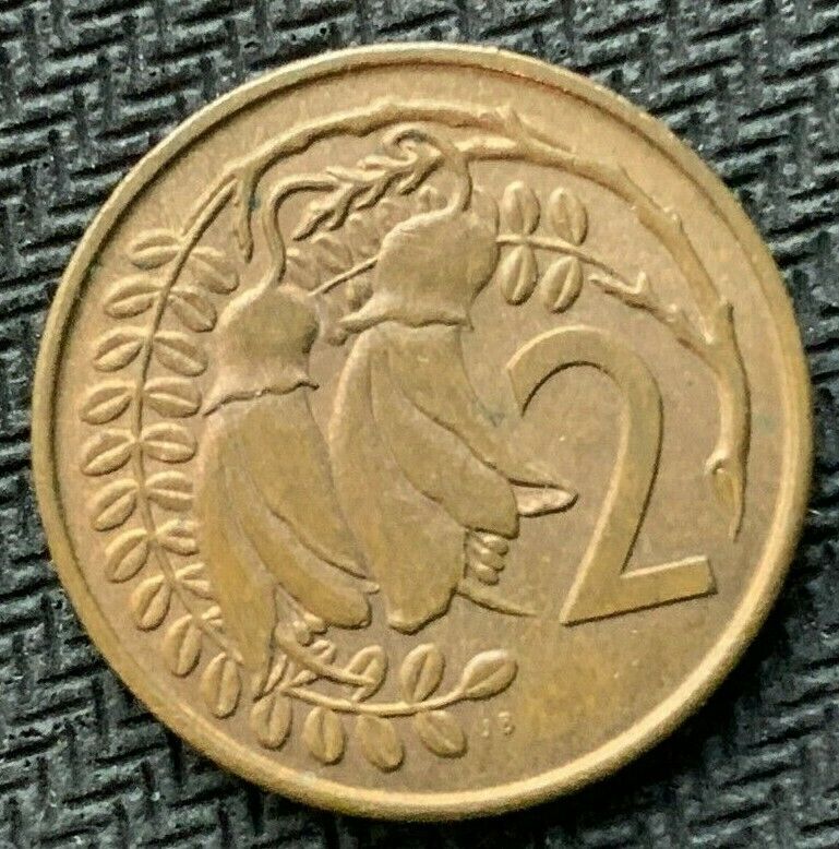 Read more about the article 1967 New Zealand 2 Cents Coin AU      High Grade World Coin       #B458
