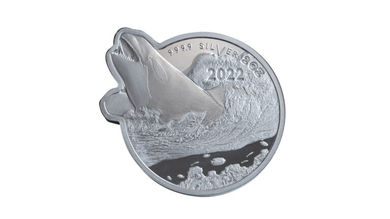 Read more about the article 2022 Solomon Islands Ocean Predators – 2oz Pure Silver Killer Whale Coin