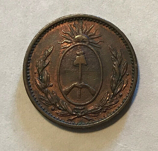 Read more about the article Argentina (Buenos Aires) – 1822 Copper Decimo – Very Nice