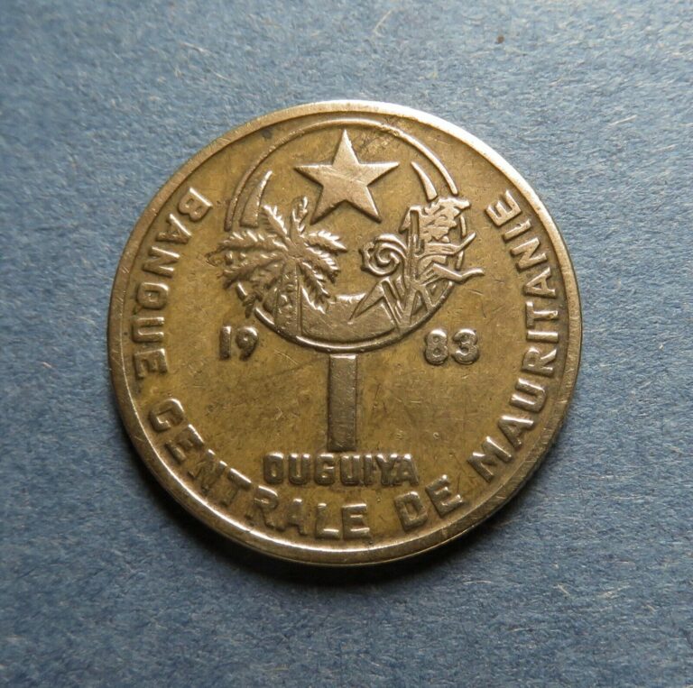 Read more about the article MAURITANIA: 1 x 1 OUGUIYA COIN (1983)