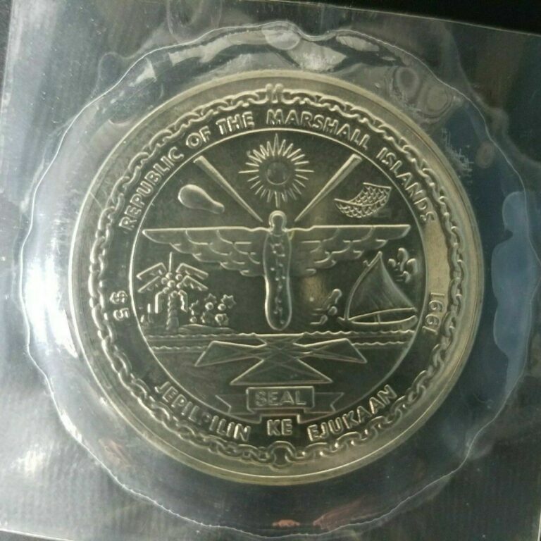 Read more about the article 1991 Marshall Islands 5 Dollars 39mm Desert Storm KM #40 Commemorative Coin