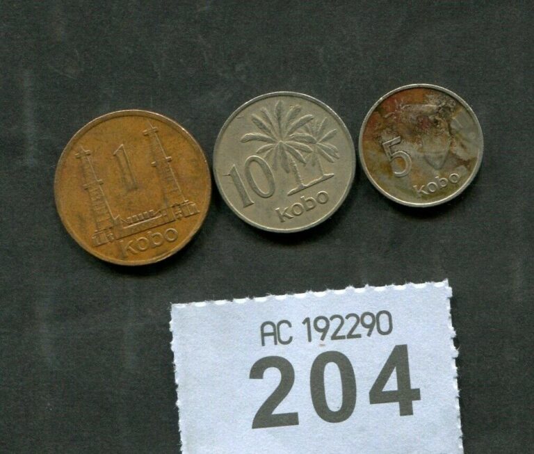 Read more about the article Set of    3  coins of   Nigeria