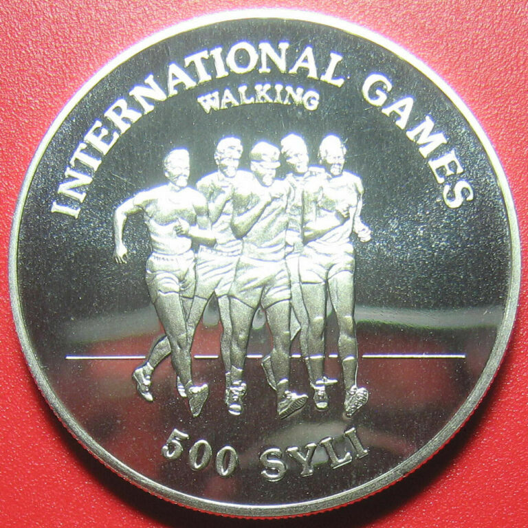 Read more about the article 1984 GUINEA 500 SYLI 1oz SILVER PROOF RACE WALKING SPORT INTERNATIONAL GAME RARE