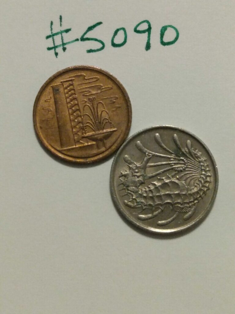 Read more about the article 🇸🇬🇸🇬 1971 Singapore 1 and 10 Cents Coins – Nice Details and Toning 🇸🇬
