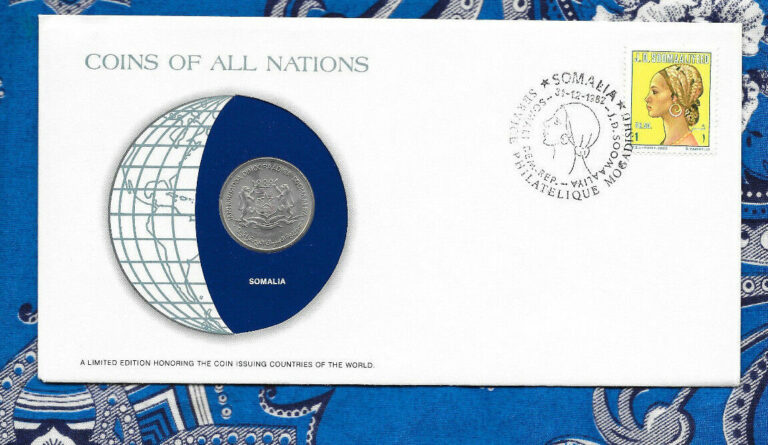 Read more about the article Coins of All Nations Somalia 1 Shilling 1976 UNC