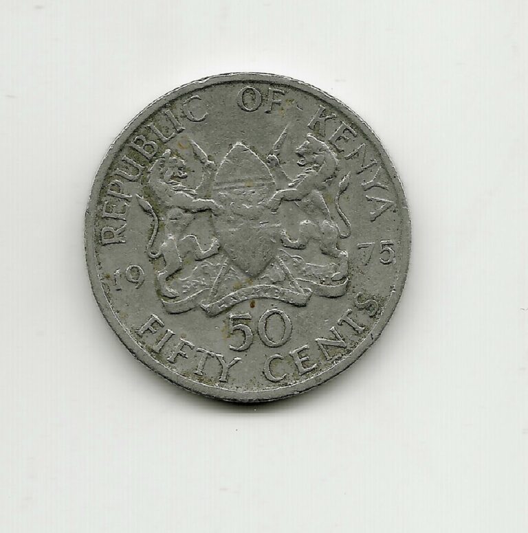 Read more about the article World Coins – Kenya 50 Cents 1975 Coin KM# 13