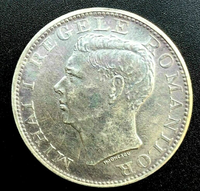 Read more about the article Romania  1944  500 Lei  Rare WW II mintage  Incuse Edge Lettering. UNC