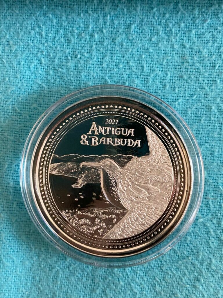 Read more about the article 2021 Antigua and Barbuda 1oz Silver Frigate Bird BU Mintage 25 000 ONLY! Capsule
