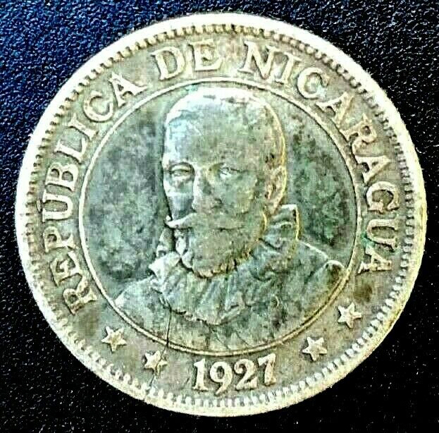 Read more about the article Nicaragua  1927  10 Centavos  RARE  Silver Coin  Low Mintage.