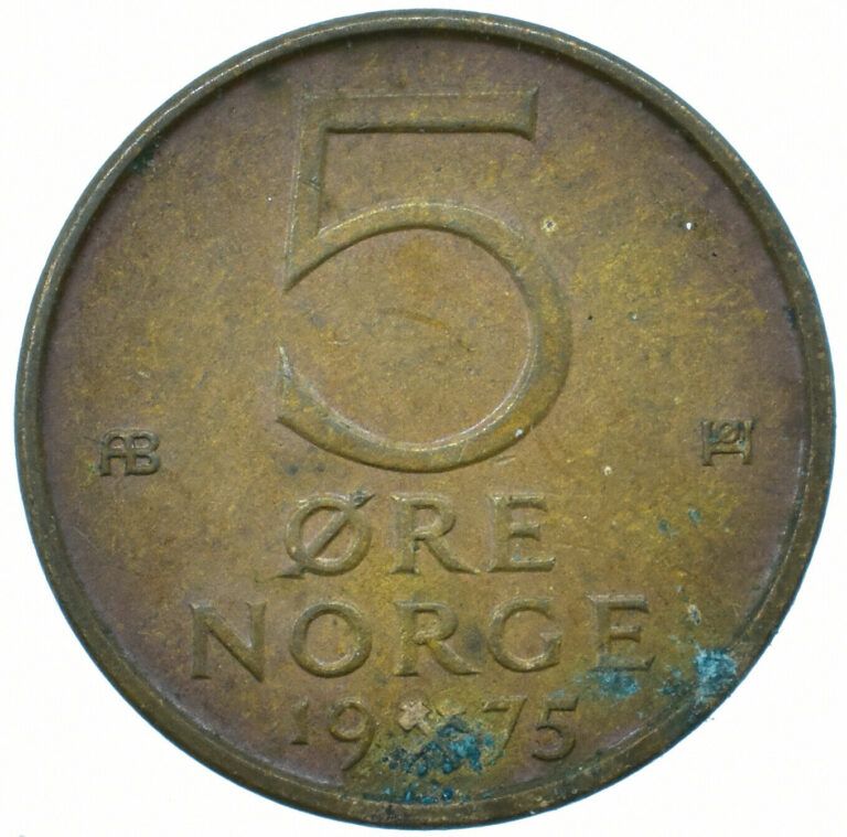 Read more about the article COIN / NORWAY / 5 ORE 1975 BEAUTIFUL COLLECTIBLE  #WT35887