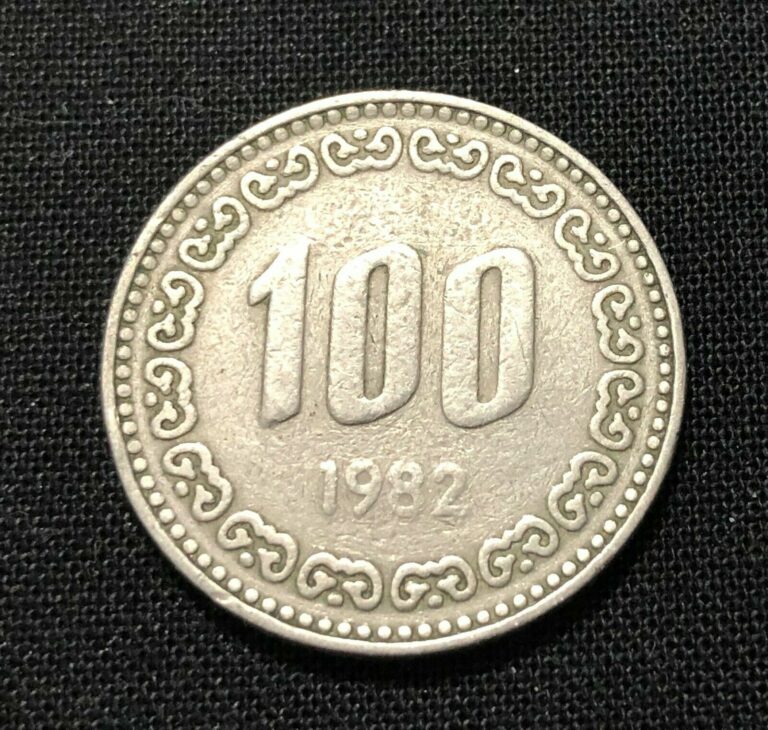 Read more about the article South Korea 100 Won 1982. World Coin. Combined Shipping Available