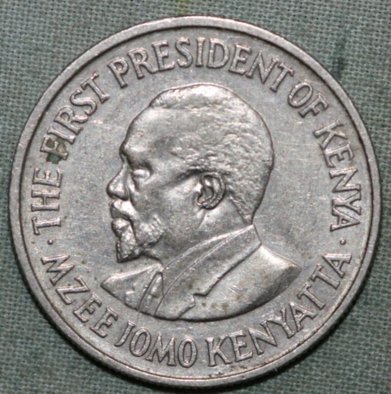 Read more about the article Kenya 50 Cents 1969 . Low mintage. First year ~91¢ tracked shipping