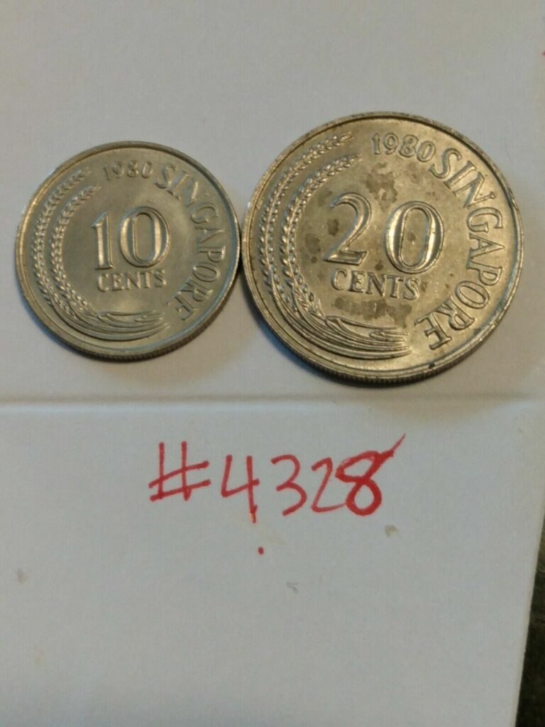 Read more about the article 🇸🇬🇸🇬🇸🇬 1980 Singapore 10 and 20 Cents Coins 🇸🇬🇸🇬🇸🇬