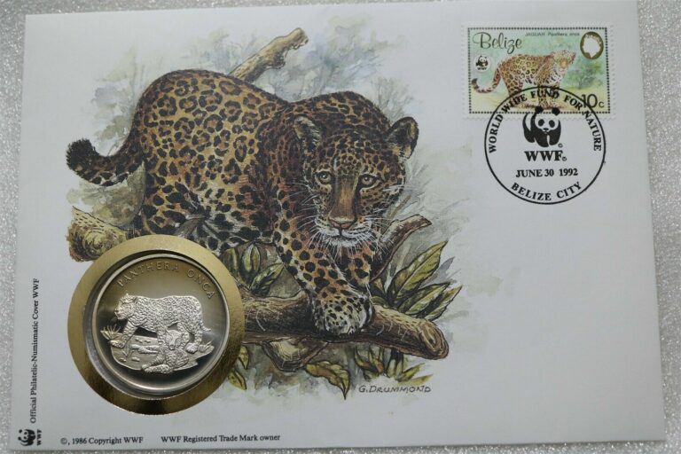 Read more about the article BELIZE PANTHERA ONÇA COIN COVER WWF B39 #137