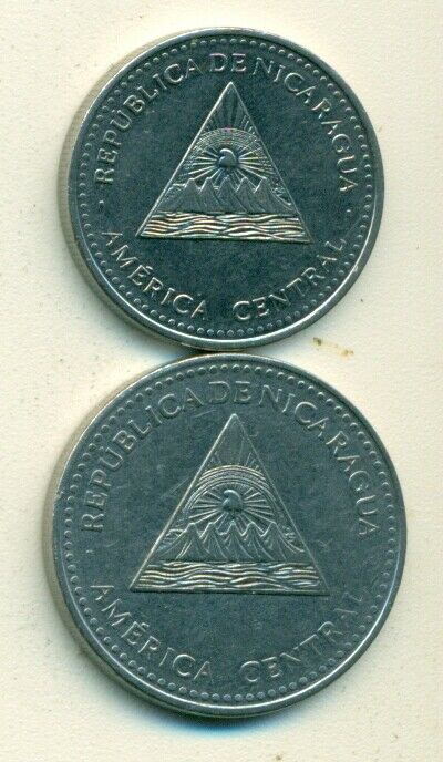 Read more about the article 2 DIFFERENT COINS from NICARAGUA – 1 and 5 CORDOBAS (BOTH DATING 2007)