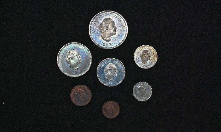 Read more about the article Tonga Uncirculated 1967 (7) Coin Set *RARE*