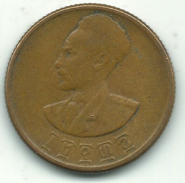 Read more about the article A VERY NICE 1936 1944 ETHIOPIA 10 CENTS COIN-OCT438