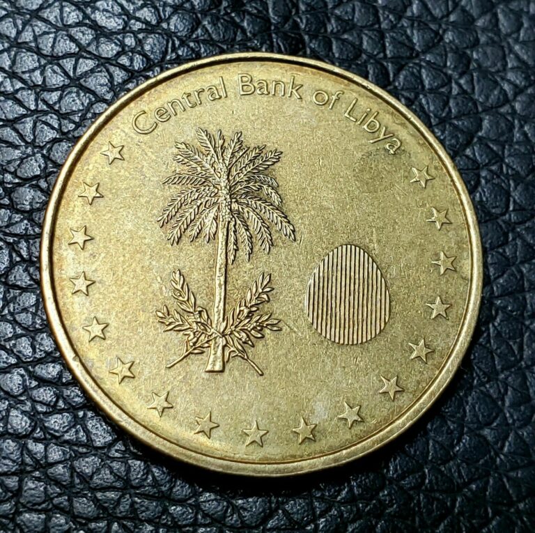 Read more about the article 2014 LIBYA 1/4 DINAR COIN