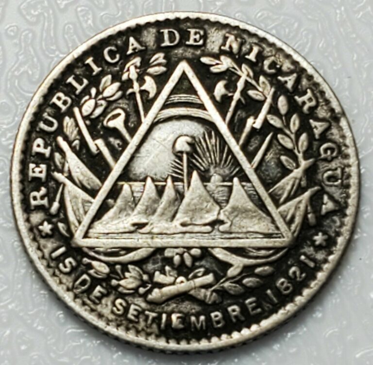 Read more about the article 1887H Nicaragua 5 CENTAVOS-VF-KM 5-SILVER-FREE USA Shipping