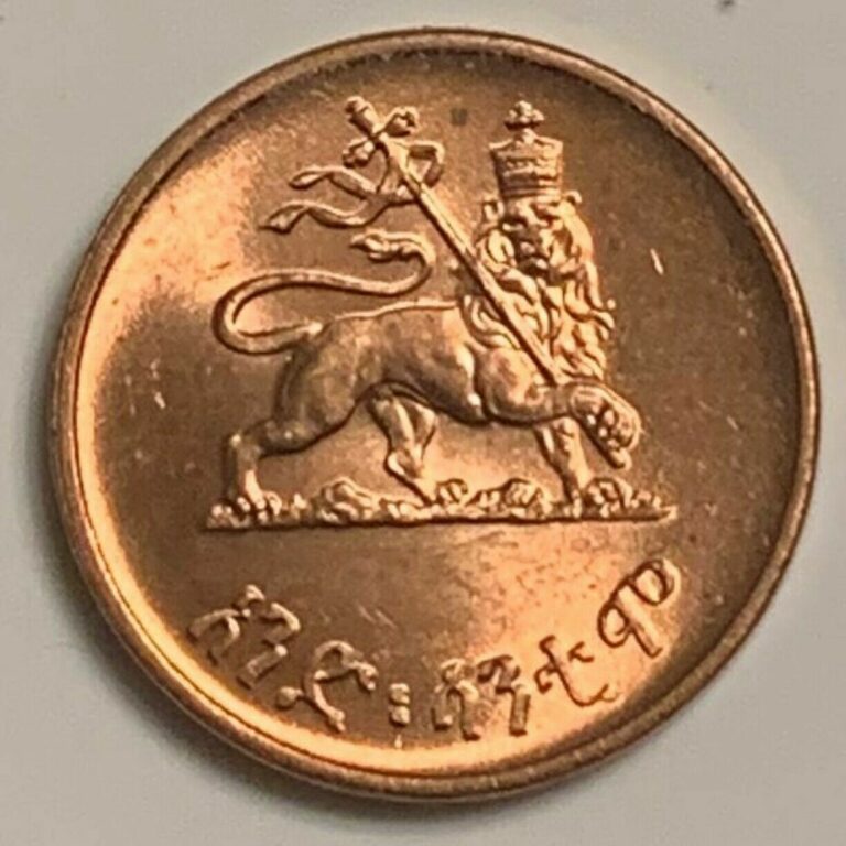 Read more about the article EE1936 (1943-44) Ethiopia Cent KM#32 Uncirculated Condition