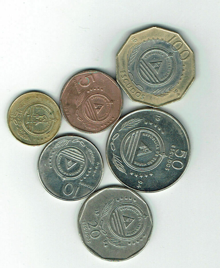 Read more about the article ⭐️ RARE CAPE VERDE CABO VERDE COINS FULL SET