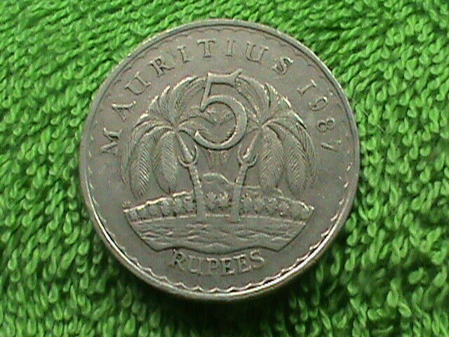 Read more about the article MAURITIUS   5 Rupees   1987   *