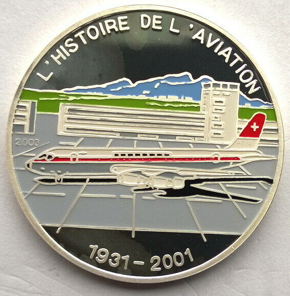 Read more about the article Benin 2003 MD-11 1000 Francs Silver Coin Proof