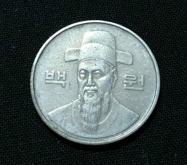 Read more about the article South Korea 100 Won 1987. World Coin. Combined Shipping Available