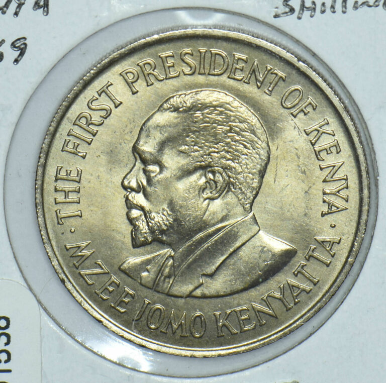 Read more about the article Kenya 1969 Mzeejomo Kenyatta Shilling Lions animal First President Of Kenya 1915